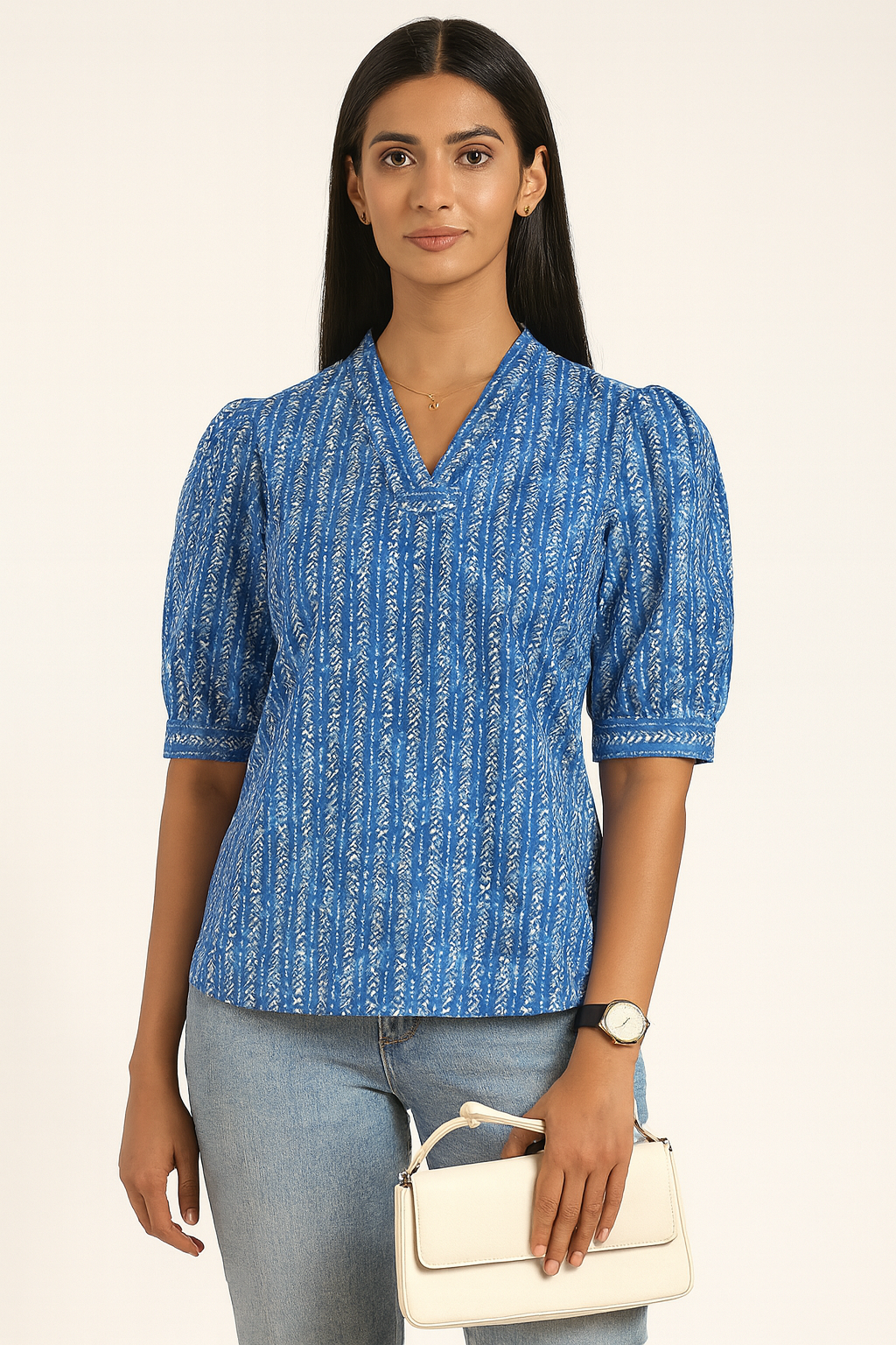 Blue Striped tunic