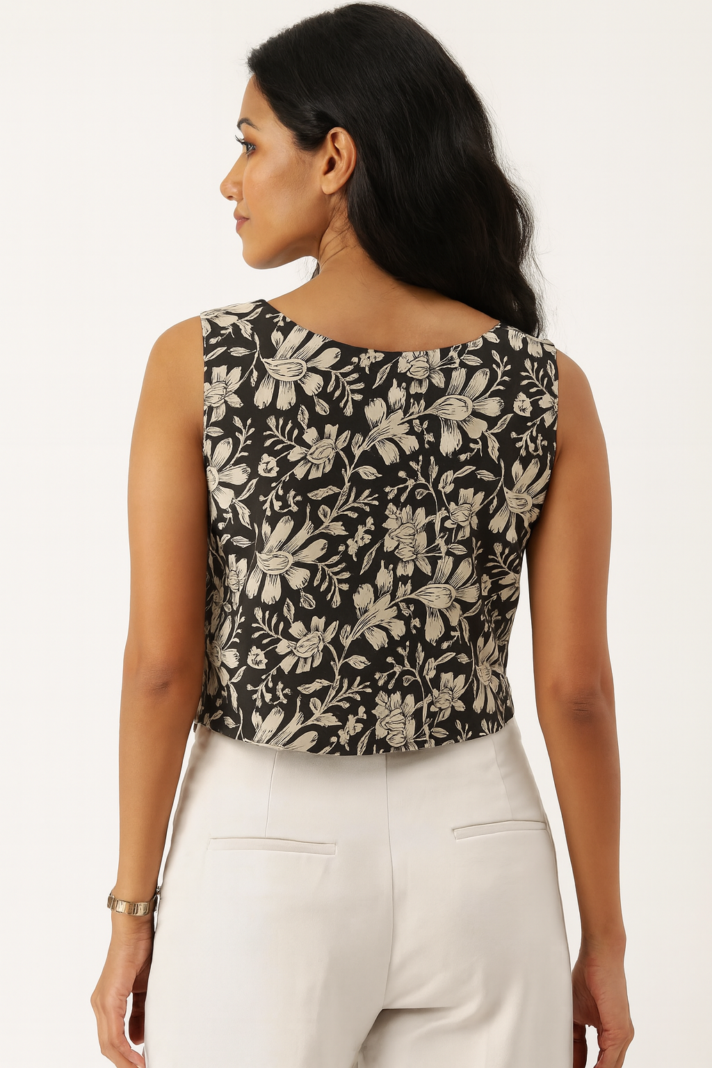 Black Crop Top