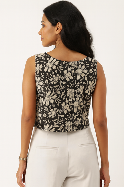 Black Crop Top