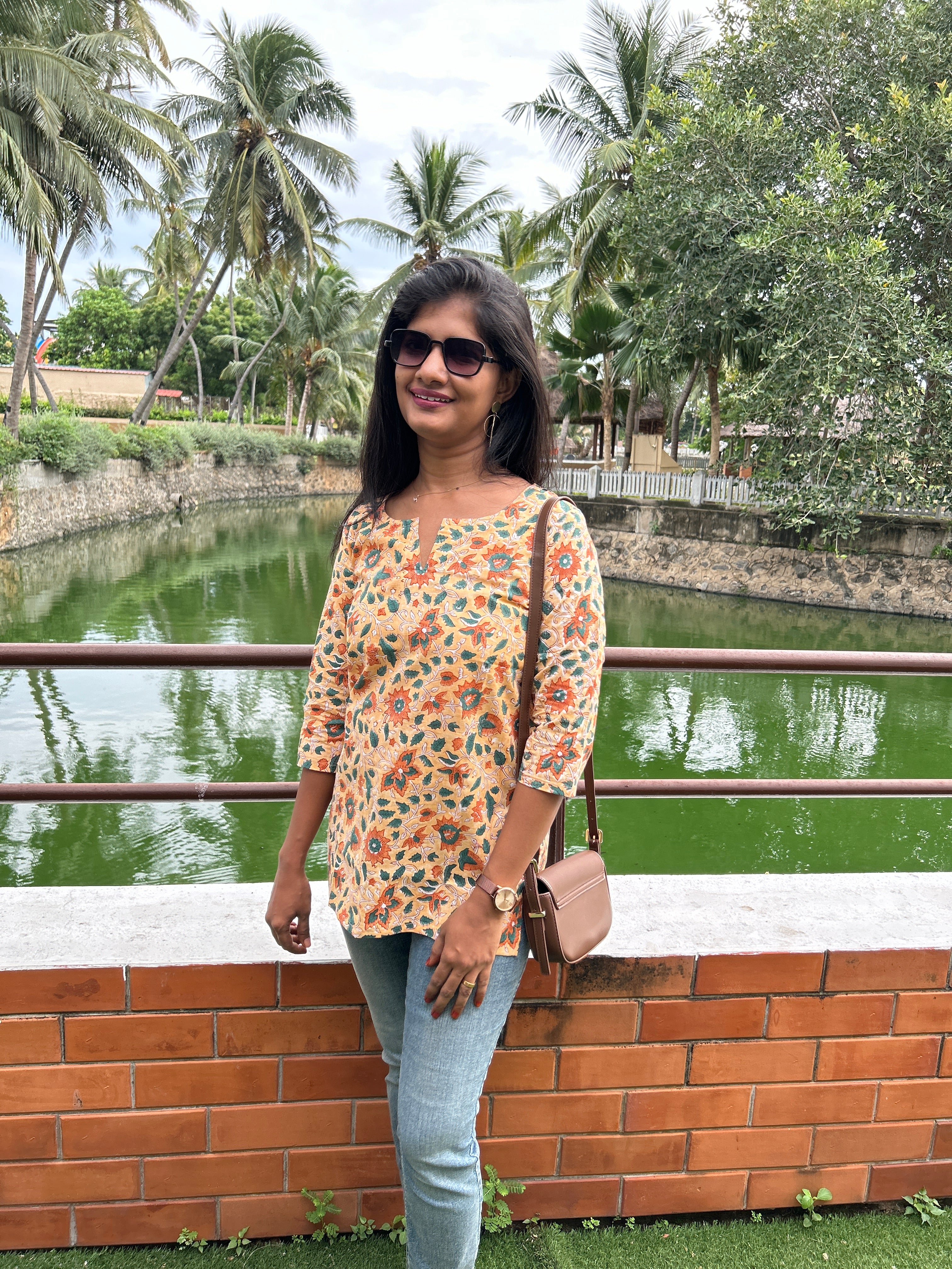 Combo ( Kantha + floral)